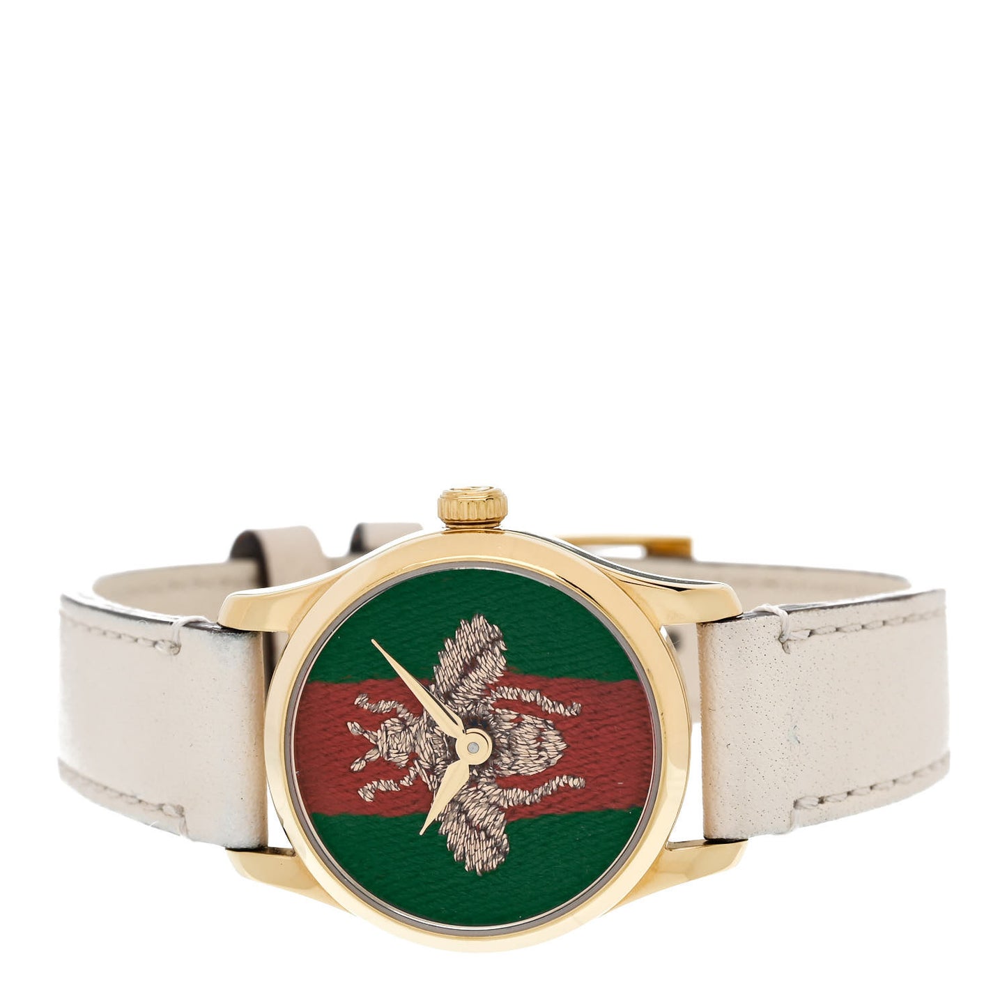 Stainless Steel Calfskin 27mm Le Marché Des Merveilles Bee Quartz Watch