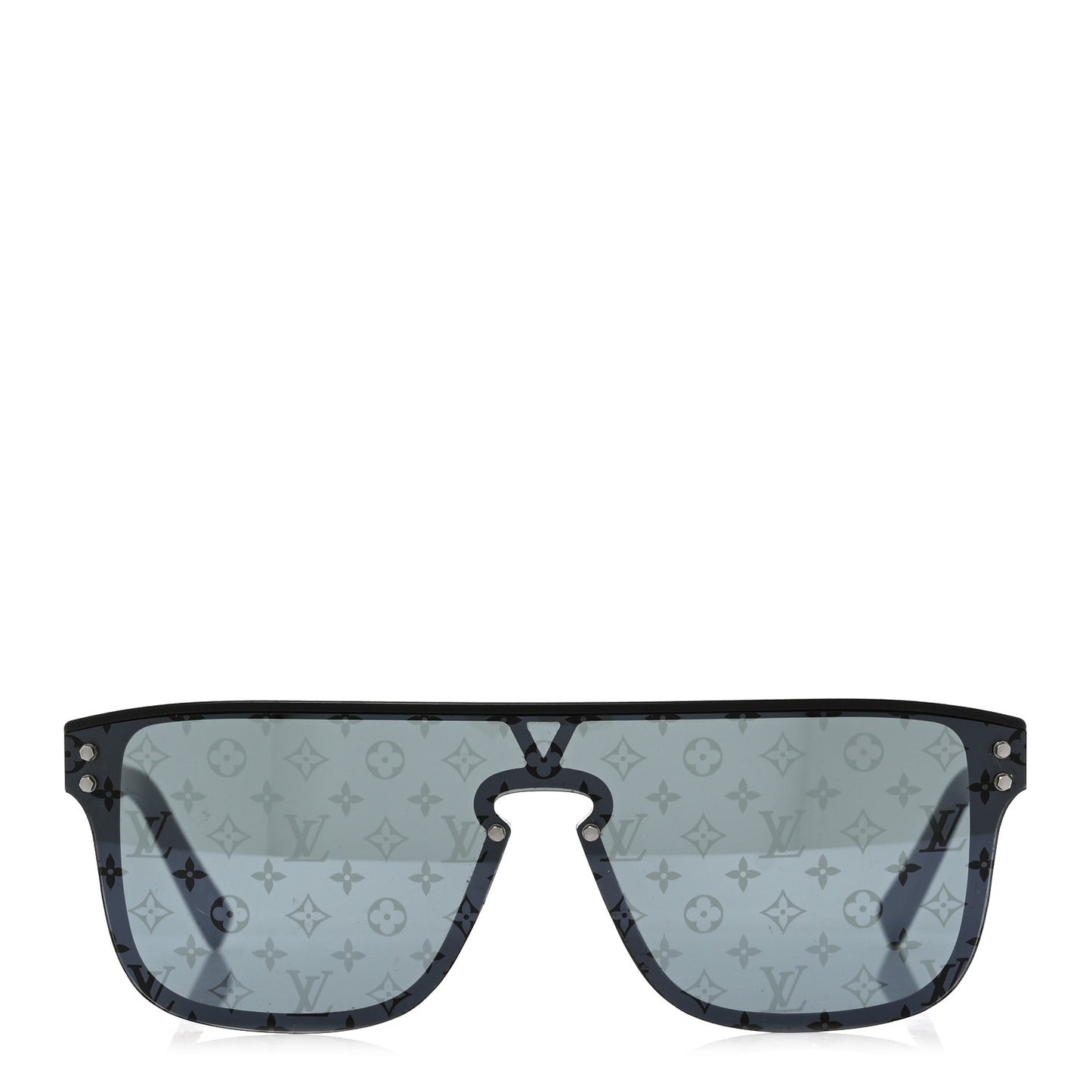 Acetate LV Waimea Square Sunglasses Z1082W Black