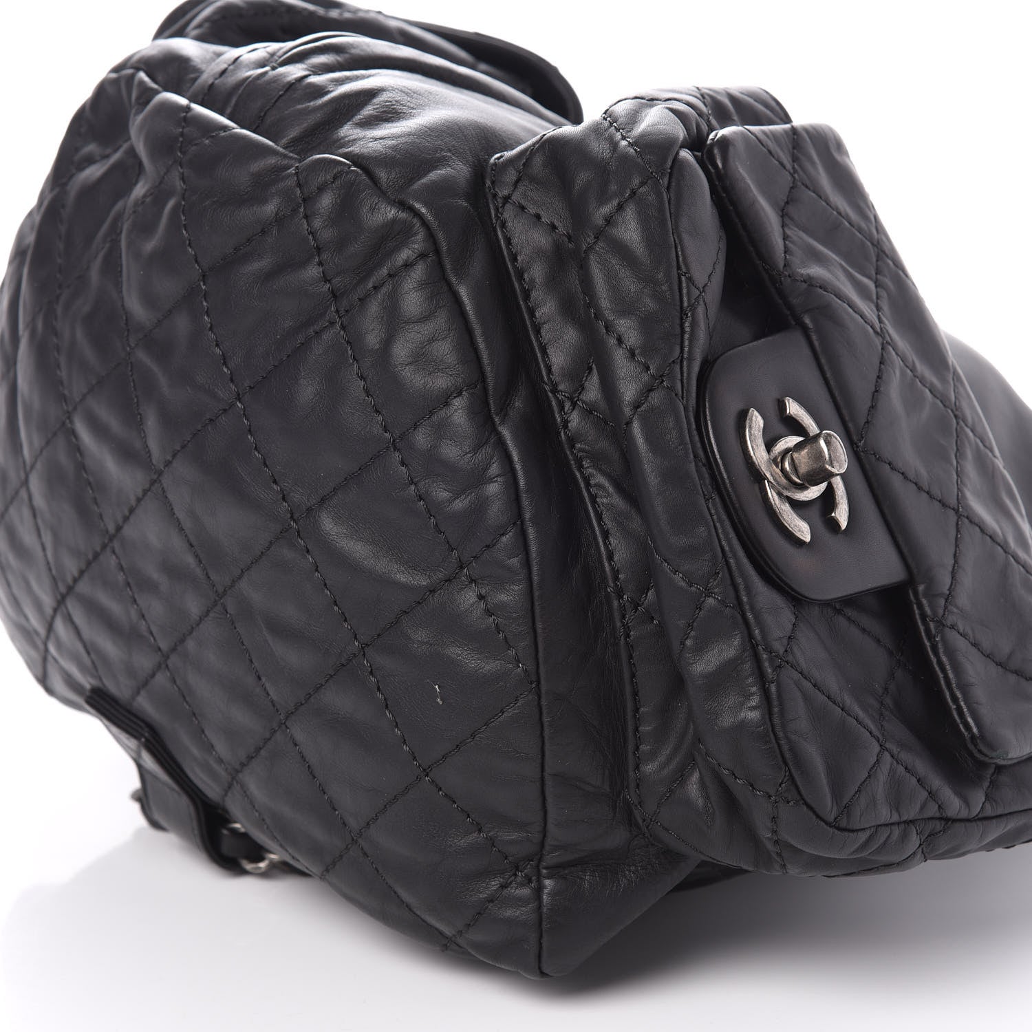 Chanel Calfskin Large Backpack Is Back Black 6 of 8