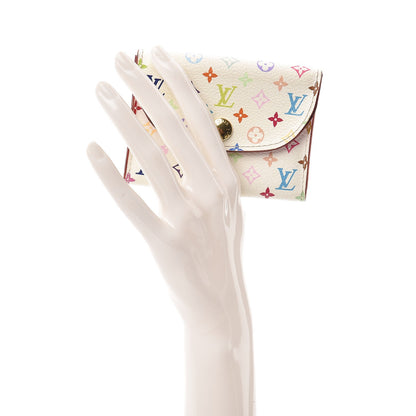 Louis Vuitton Monogram Multicolor Business Card Holder White 2 of 16