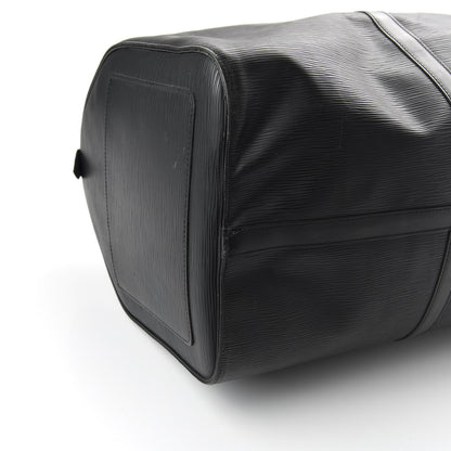Louis Vuitton Epi Keepall 55 Black 6 of 11