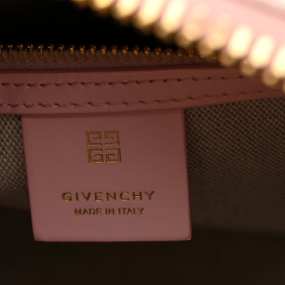 Givenchy Canvas Jacquard Embroidered Calfskin 4G Mini Antigona Tender Pink 6 of 12