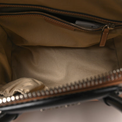 Givenchy Calfskin Small Topstitch Bi-Color Antigona Beige Black 5 of 10
