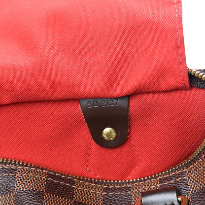 Louis Vuitton Damier Ebene Speedy Bandouliere 30 7 of 13