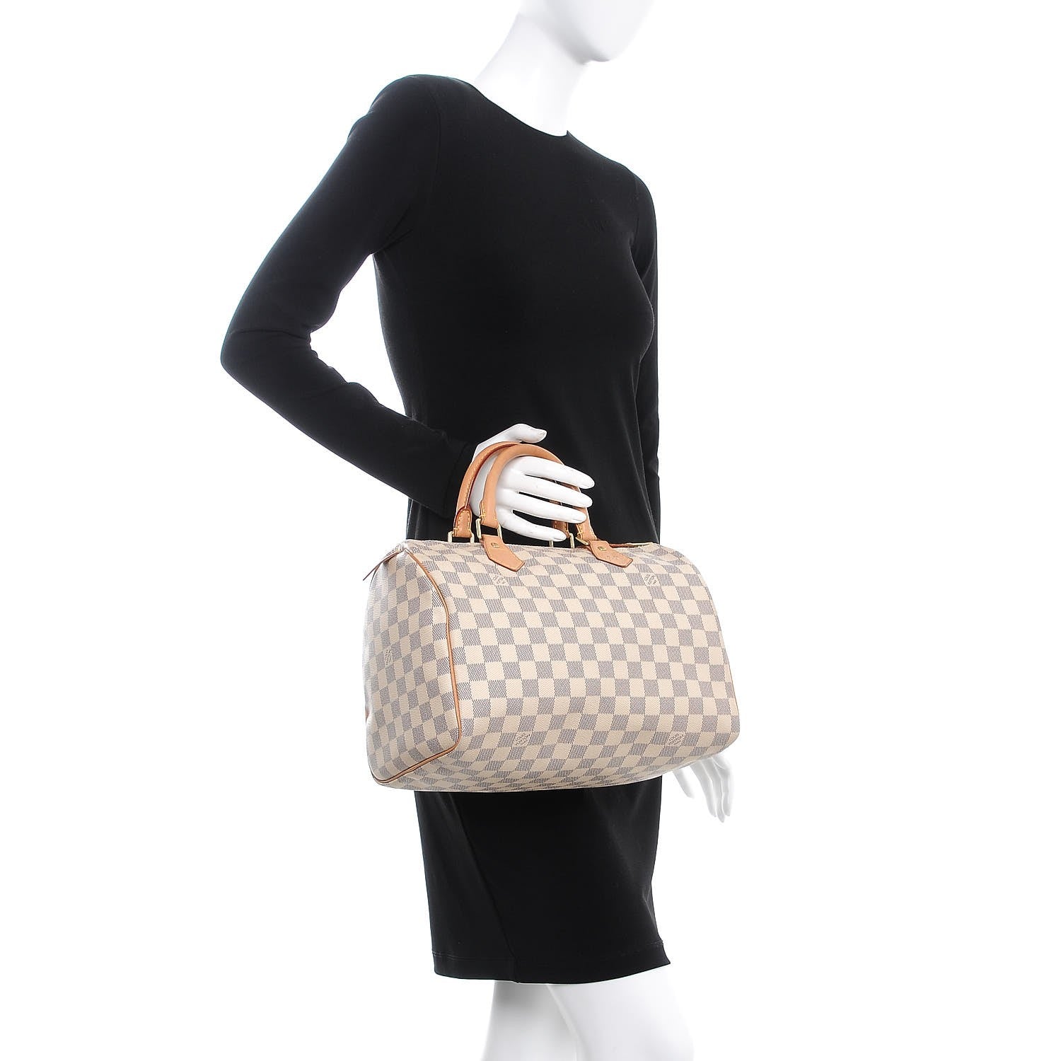 Louis Vuitton Damier Azur Speedy 30 2 of 16