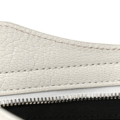 Balenciaga Chevre Silver Metallic Edge Hardware City White 12 of 17