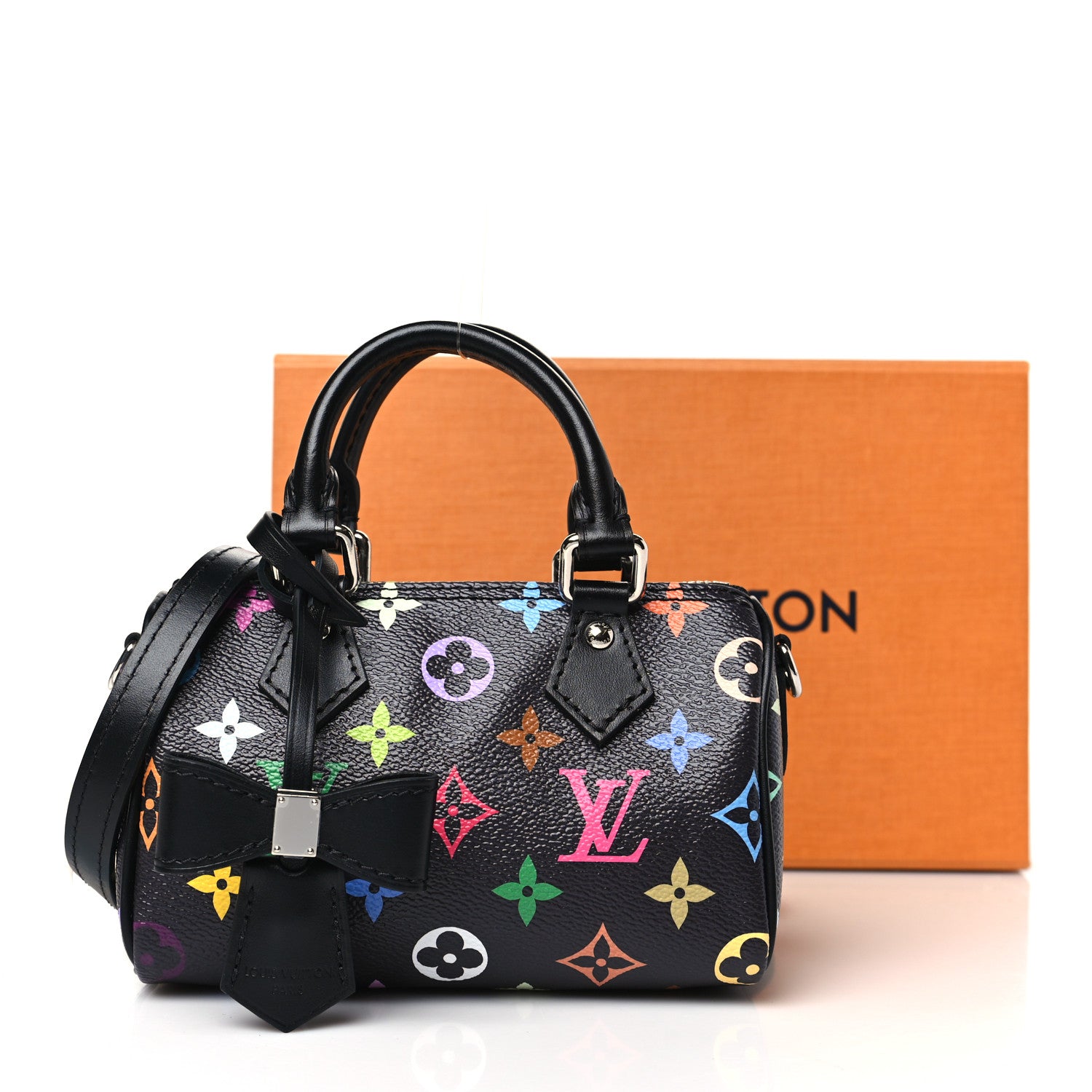Louis Vuitton LV X TM Monogram Multicolor Nano Speedy Black