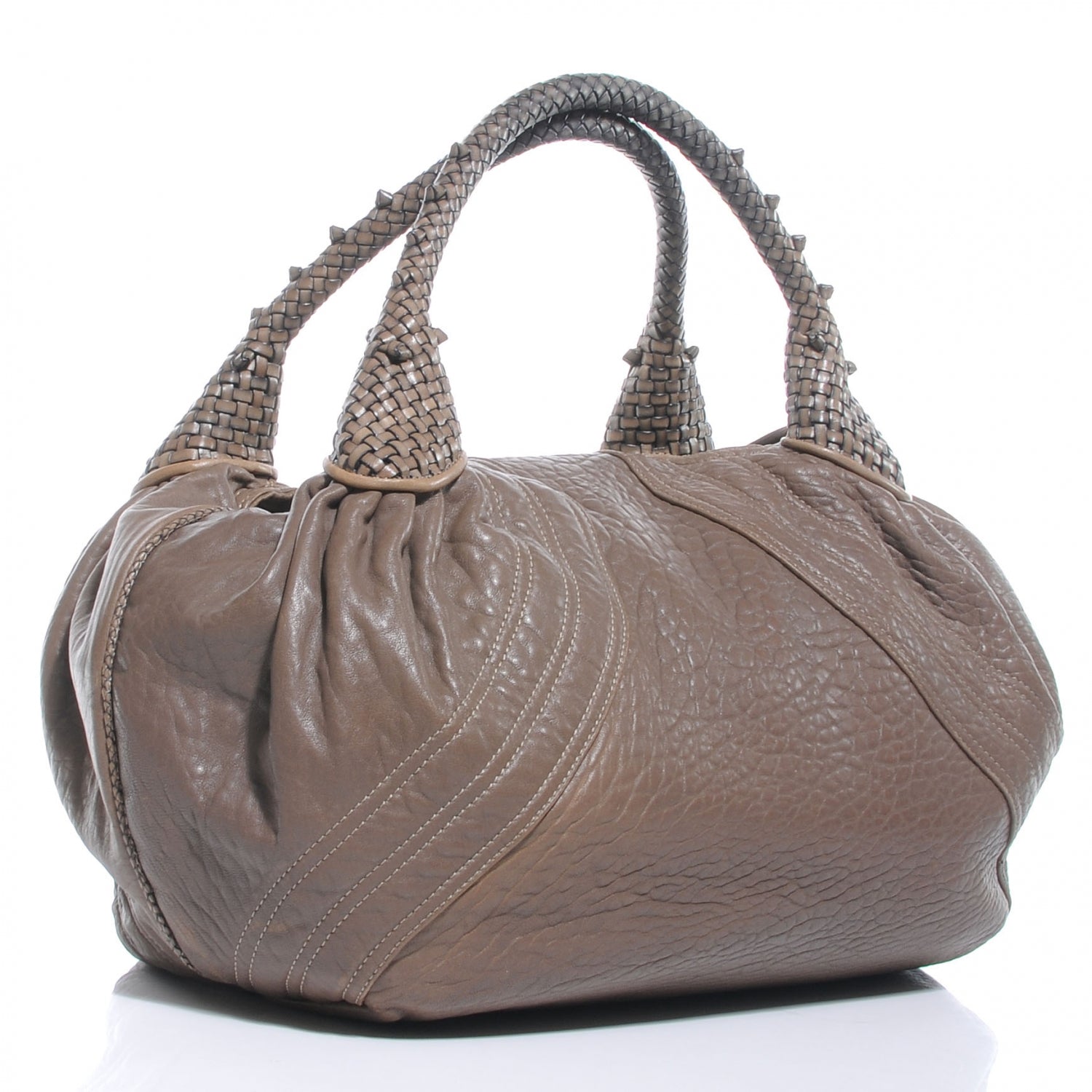 Fendi Nappa Spy Taupe 3 of 11