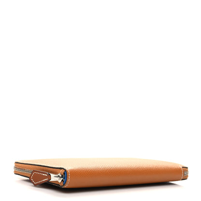 Hermes Epsom Silk'In Wallet Gold 4 of 10