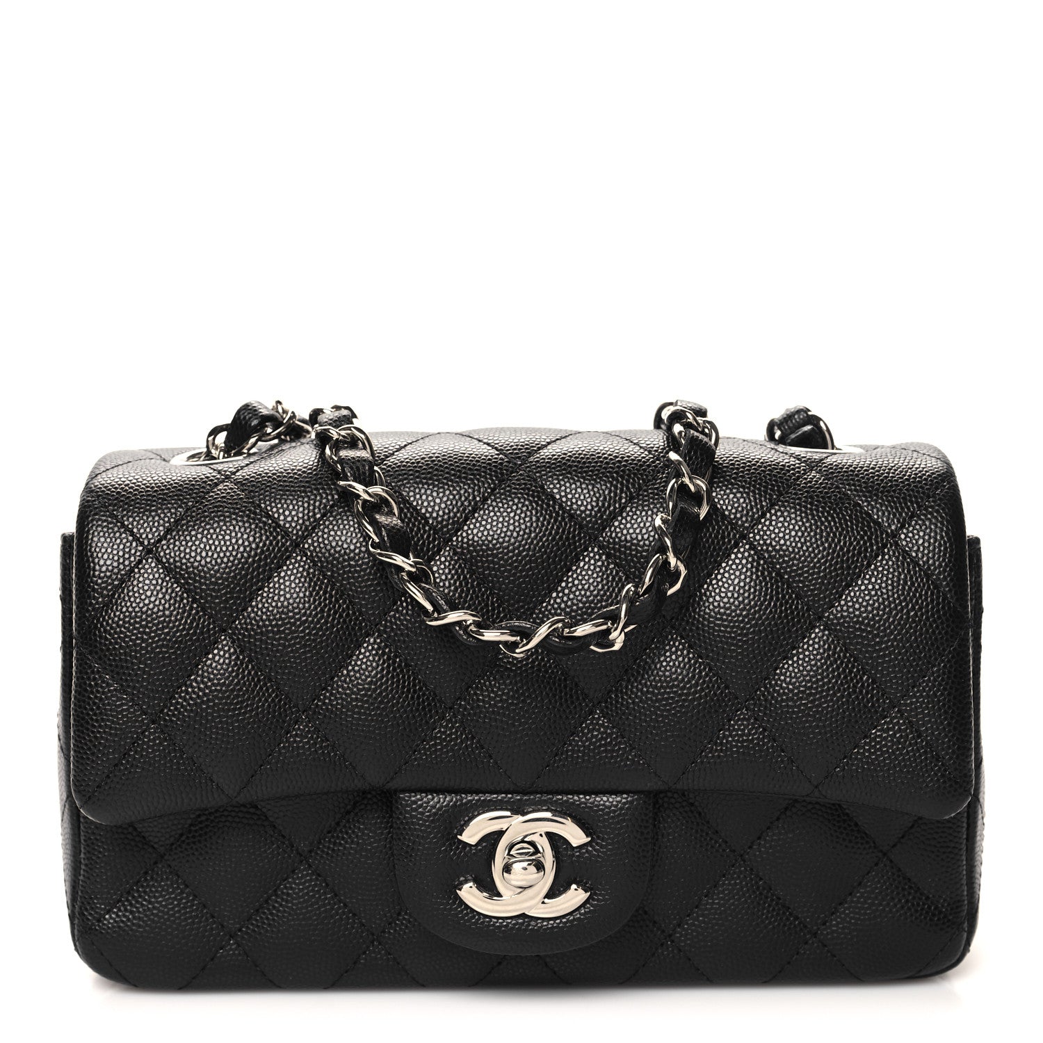 Chanel Caviar Quilted Mini Rectangular Flap Black 1 of 10