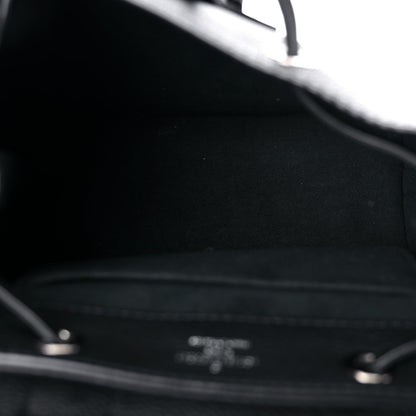 Louis Vuitton Calfskin Lockme Mini Backpack Black 4 of 14