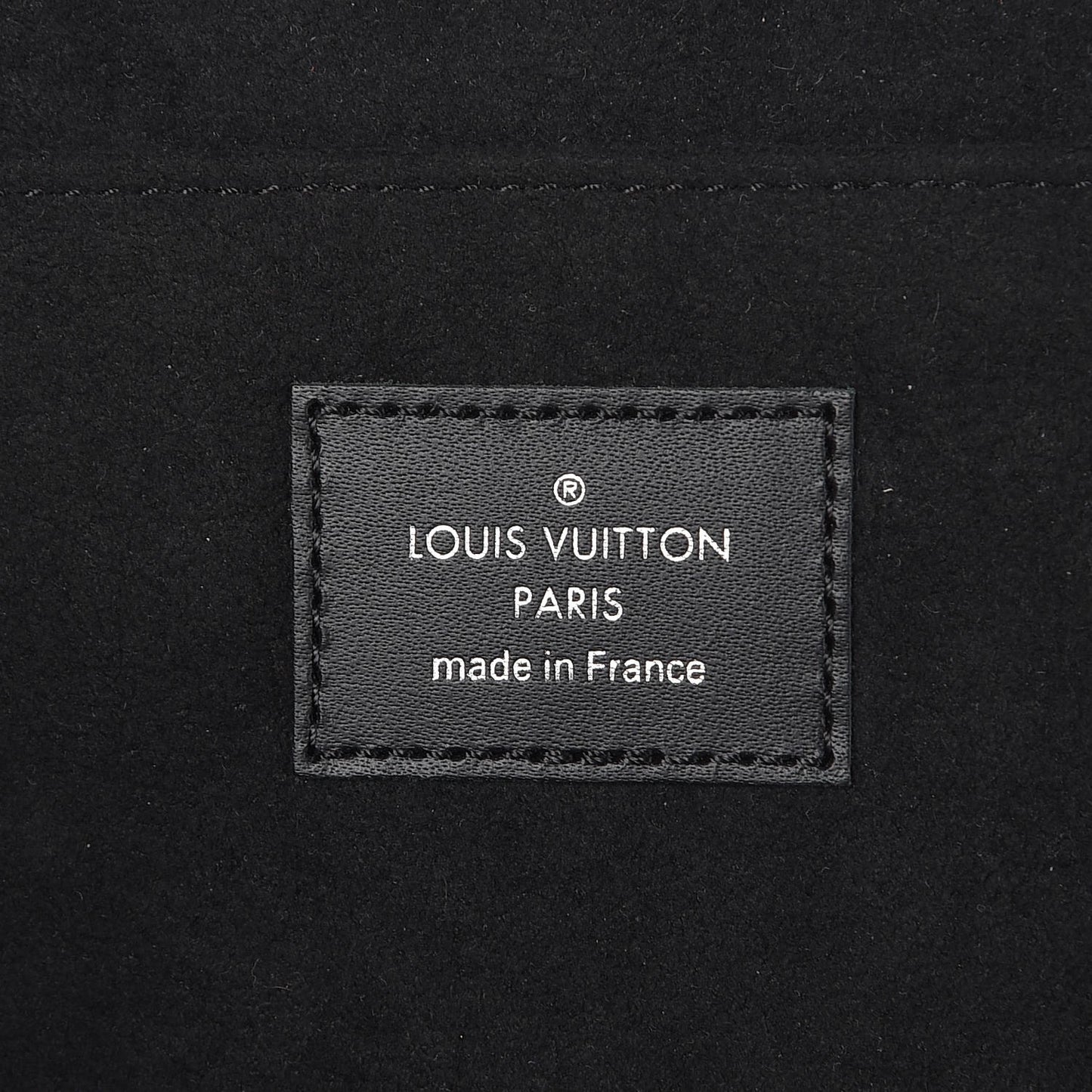 X SUPREME Epi Pochette Jour GM Black
