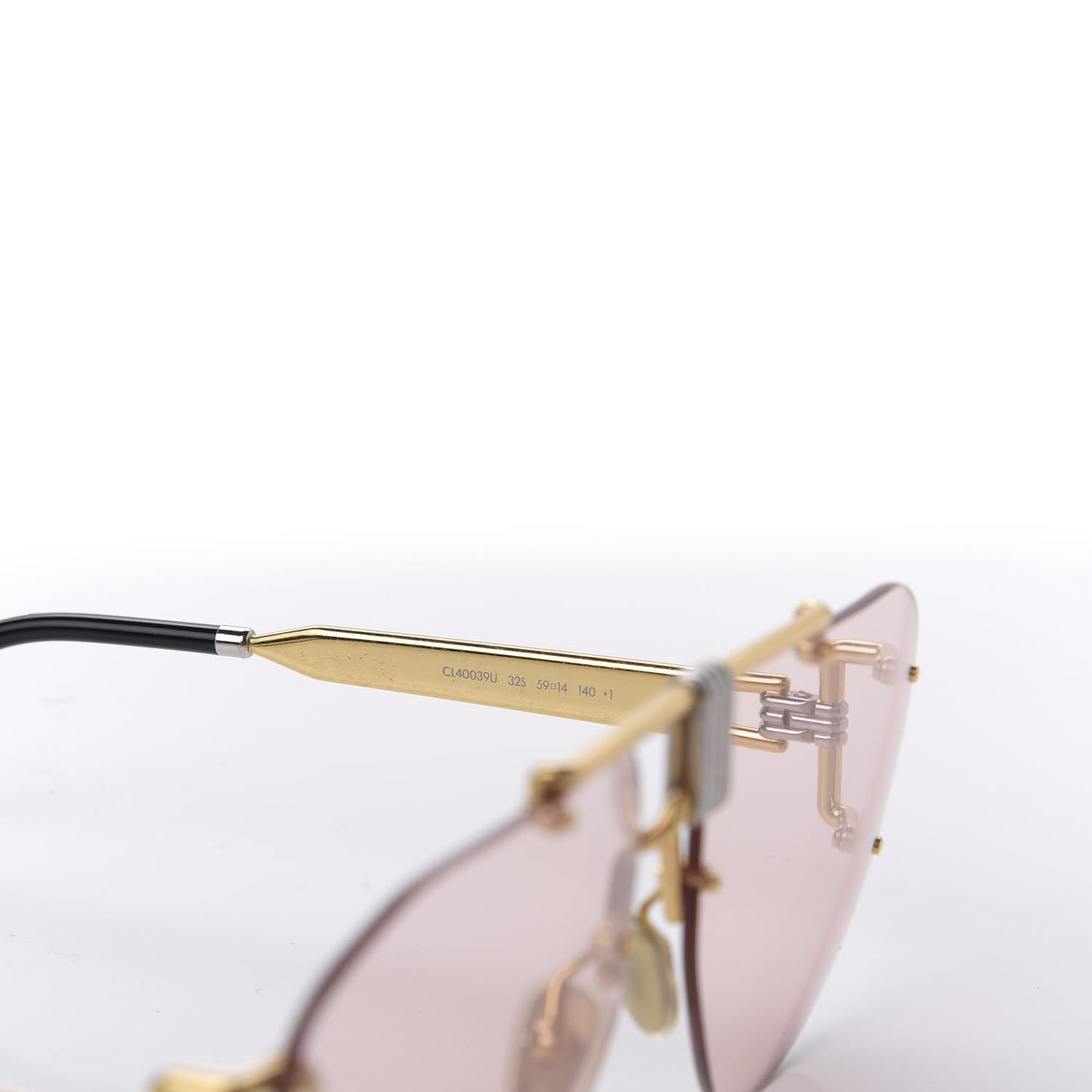 Aviator Sunglasses CL 40039U/32S Gold Pink