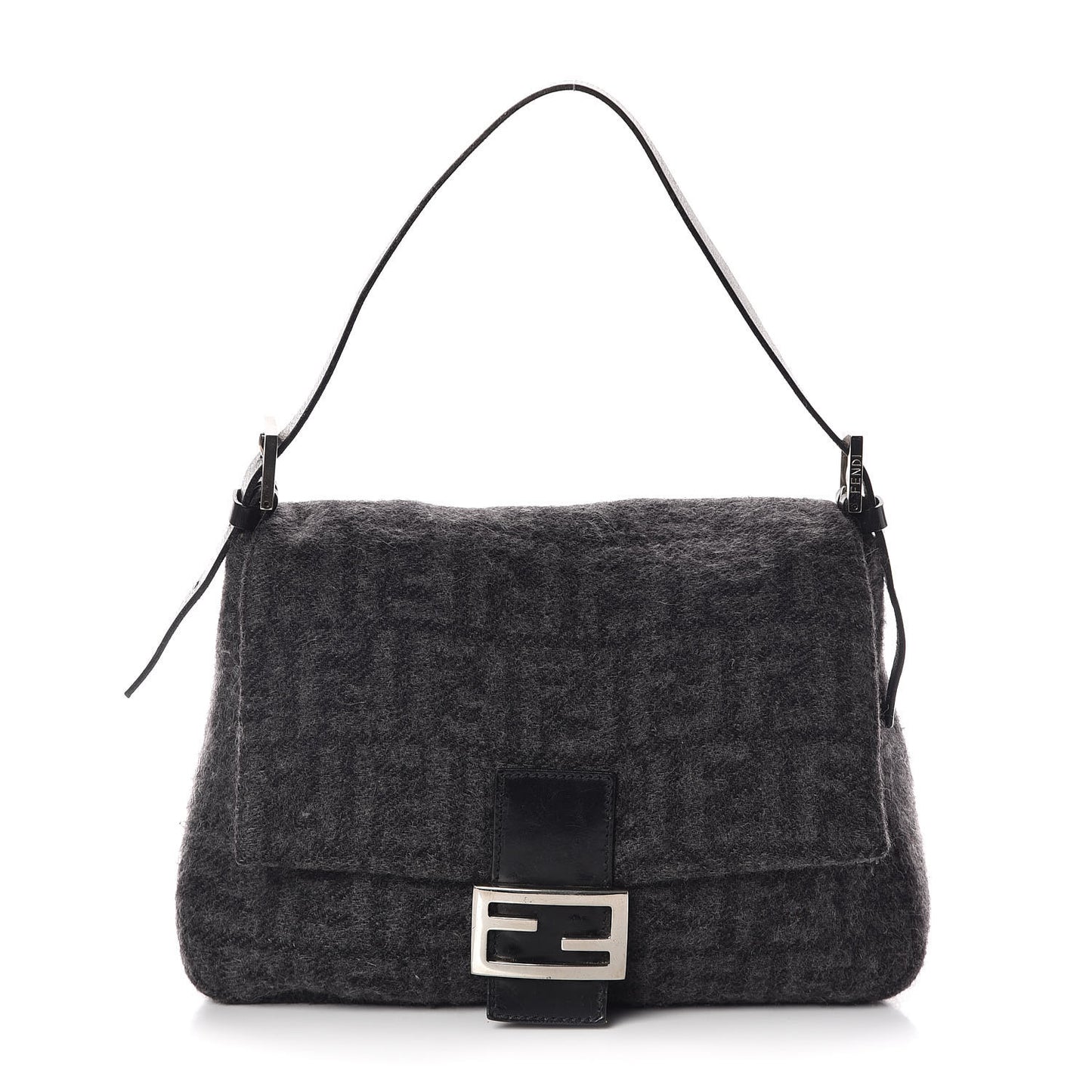 Wool Zucca Mama Baguette Grey