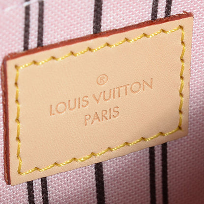 Louis Vuitton Monogram Neverfull MM GM Pochette Rose Ballerine 7 of 8