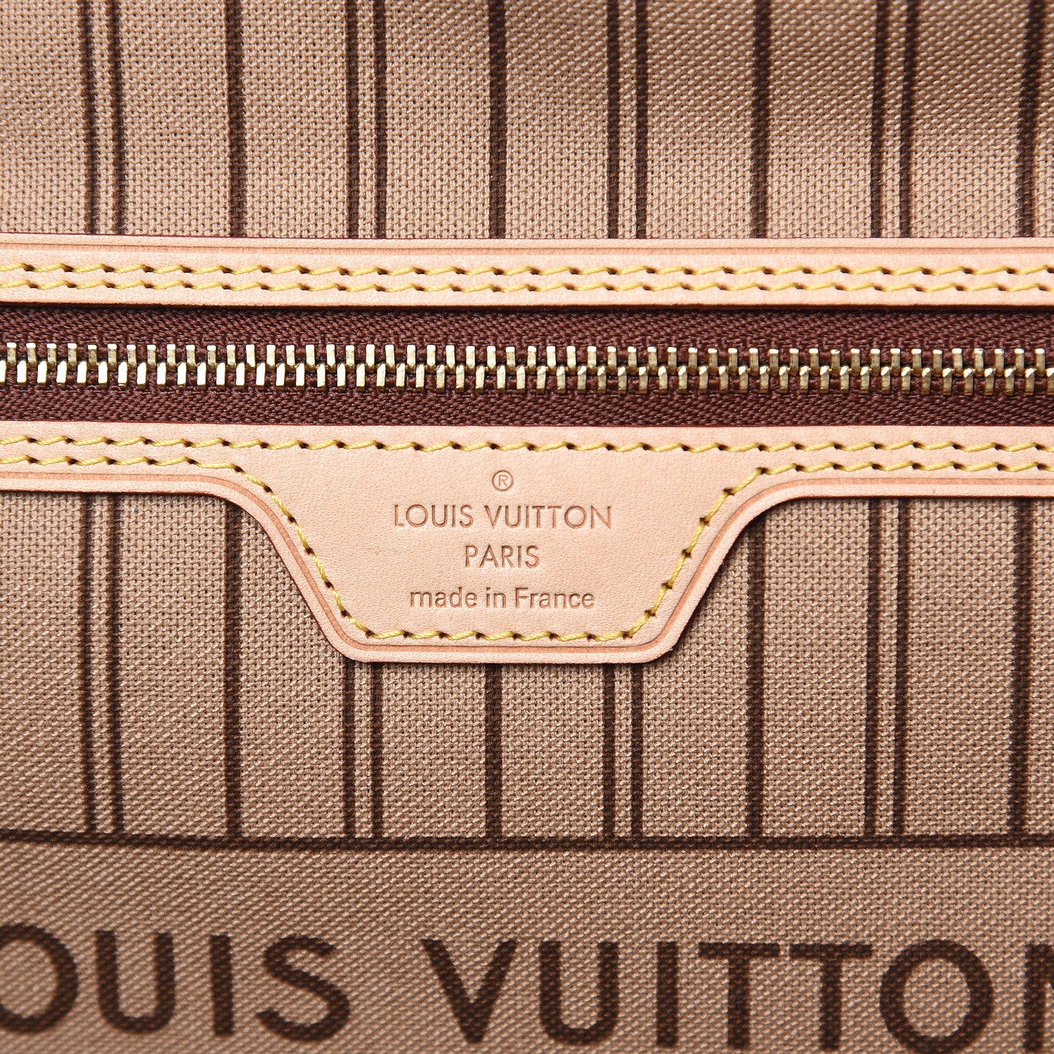 Louis Vuitton Monogram My World Tour Neverfull MM 7 of 11