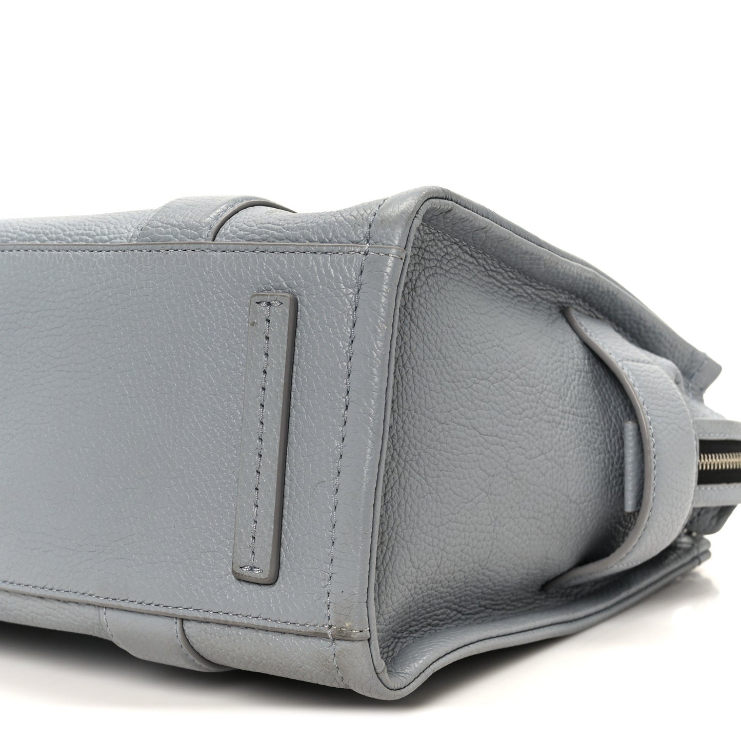 Grained Calfskin Medium The Tote Bag Grey