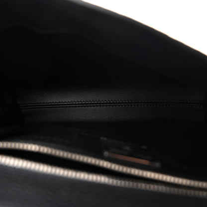 Louis Vuitton Cuir Millesime Georges Pouch Black 5 of 9