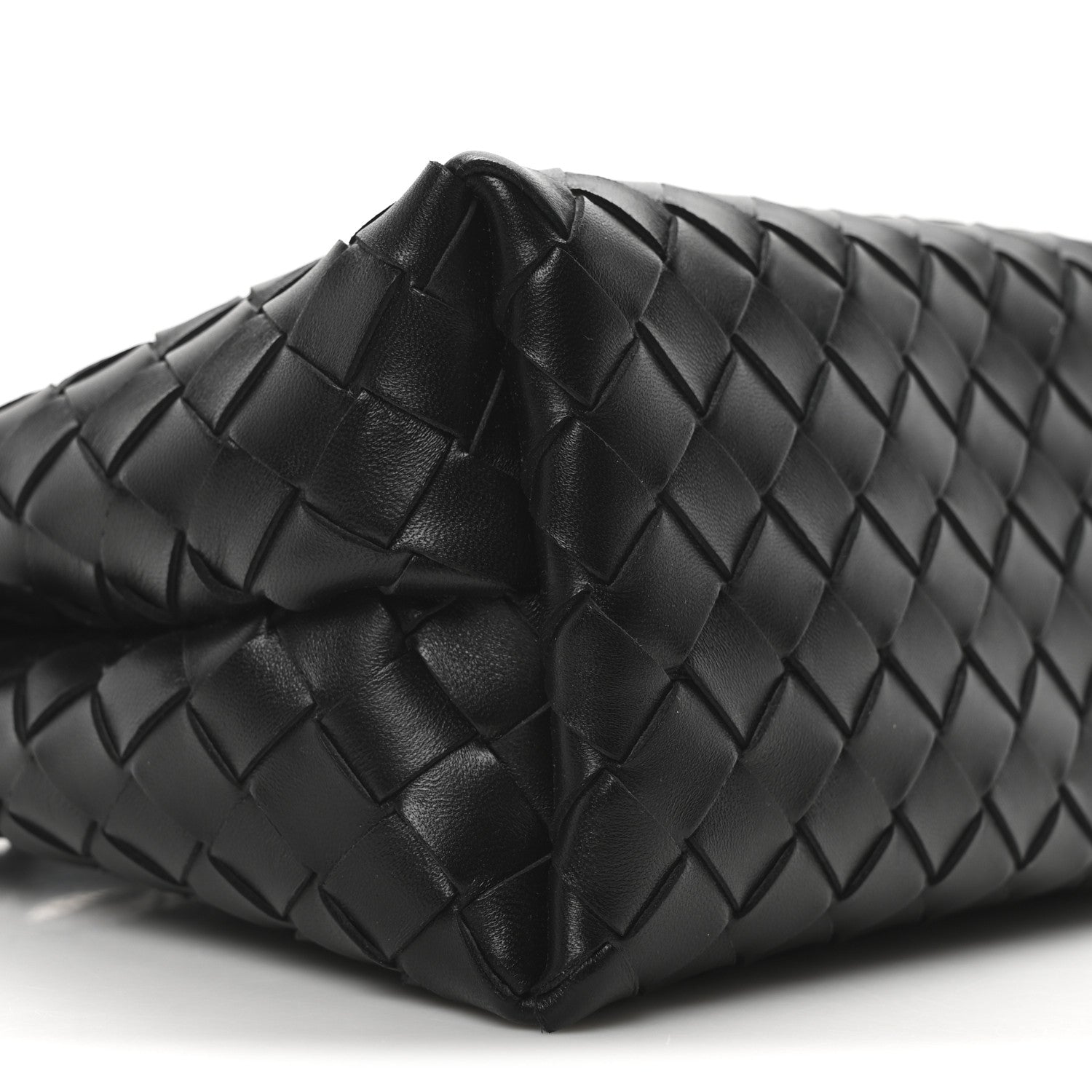 Bottega Veneta Nappa Intrecciato Small Andiamo Shoulder Bag Black 8 of 10