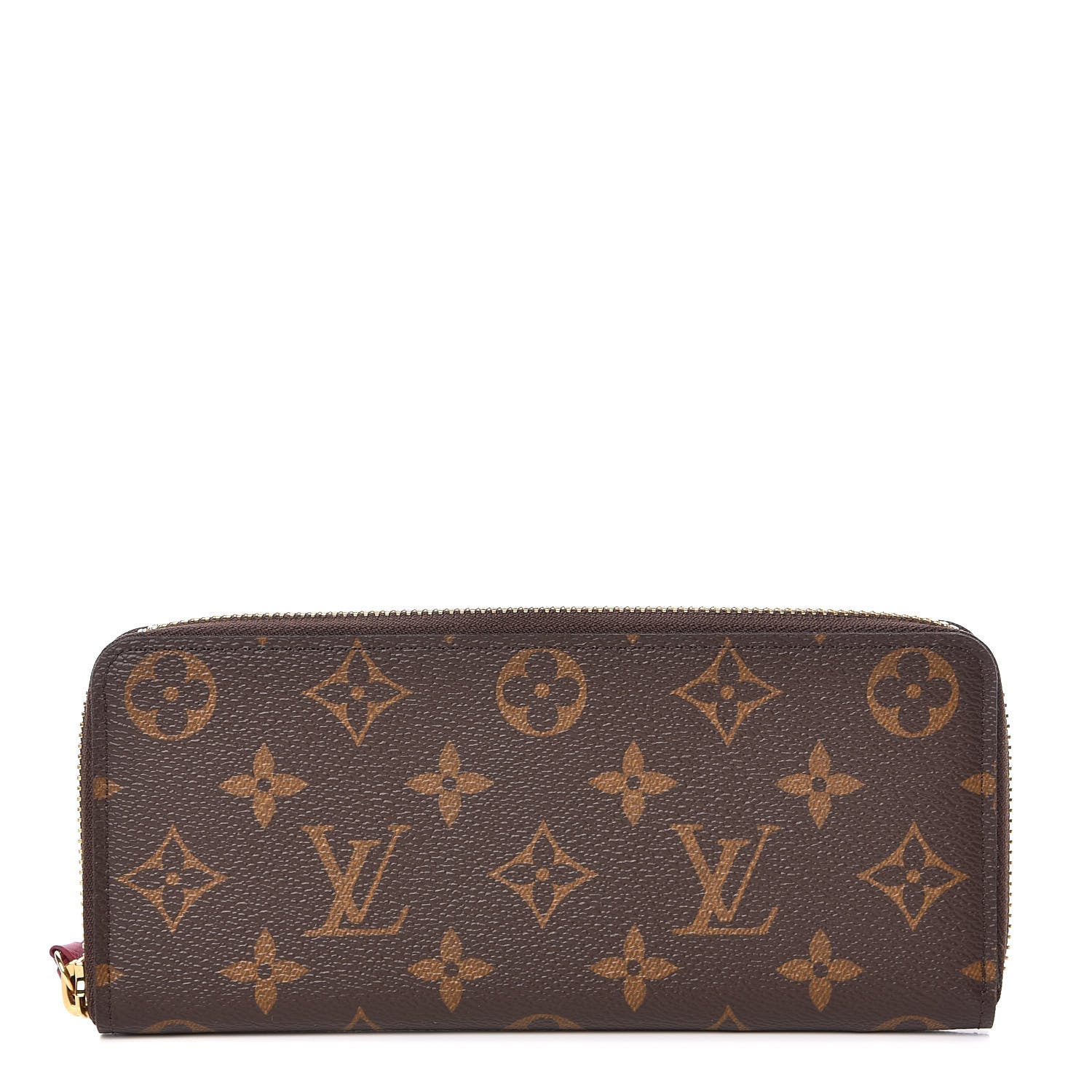Louis Vuitton Monogram Clemence Wallet Fuchsia 1 of 7