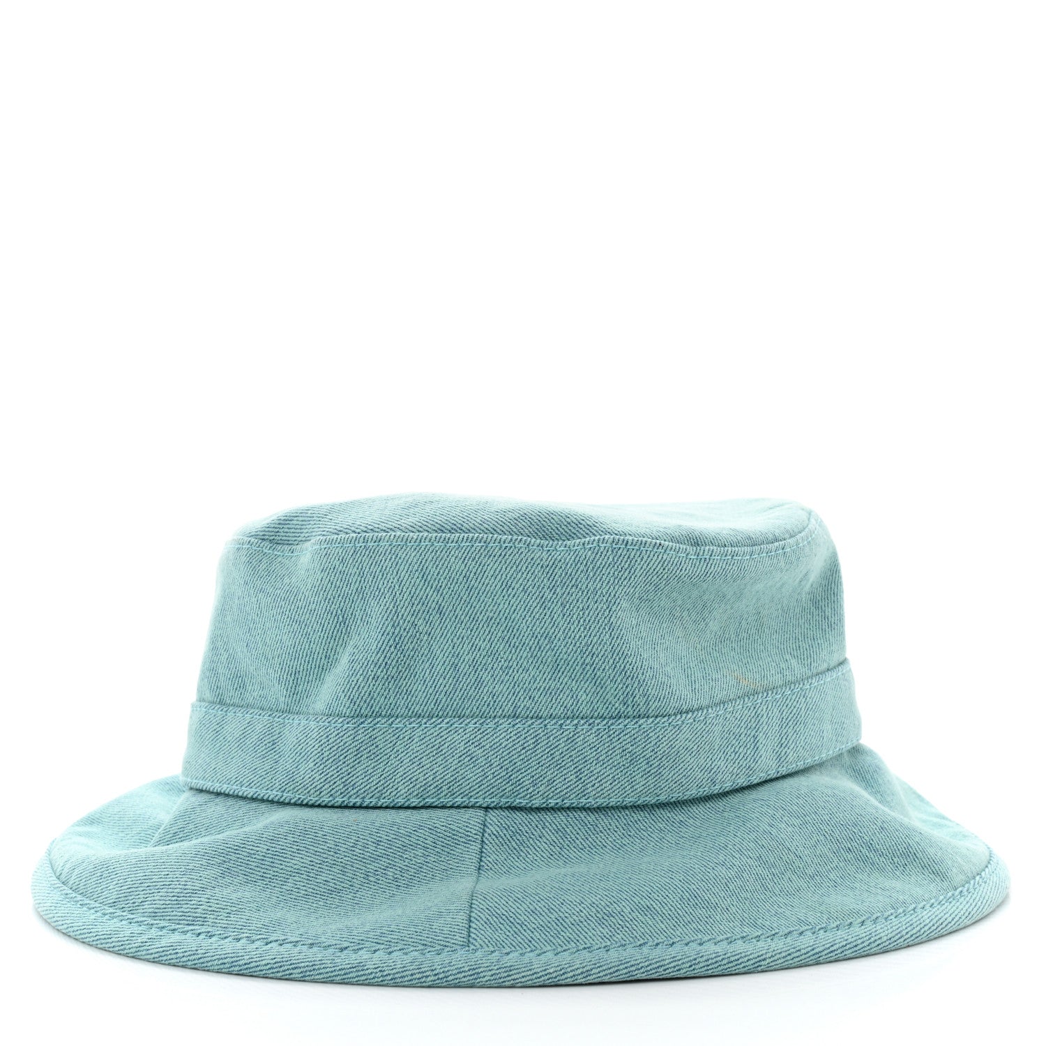 Chanel Denim CC Bucket Hat M Light Blue 1190358 – FASHIONPHILE