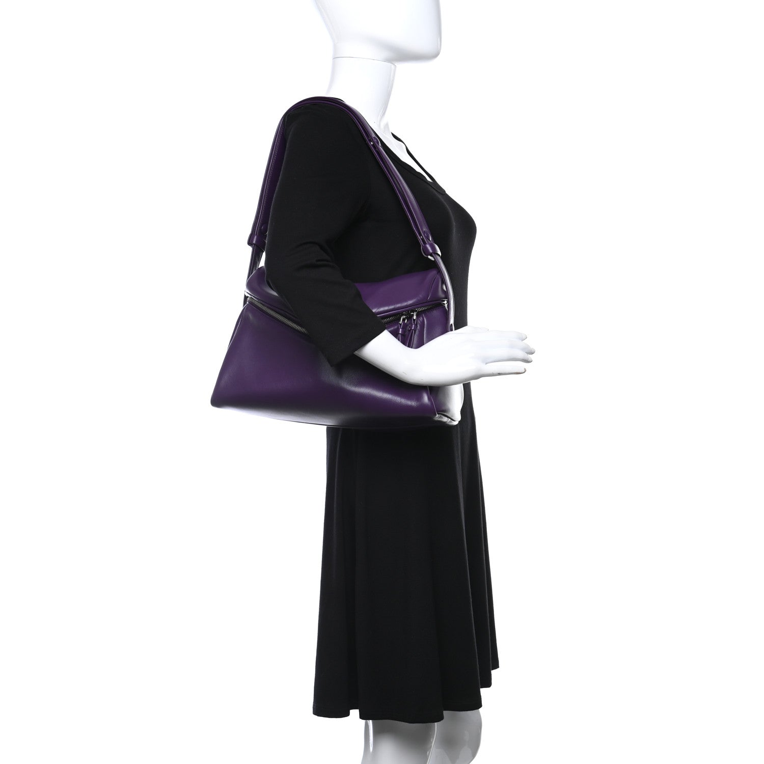 Prada Nappa Padded Signaux Bag Viola 2 of 8