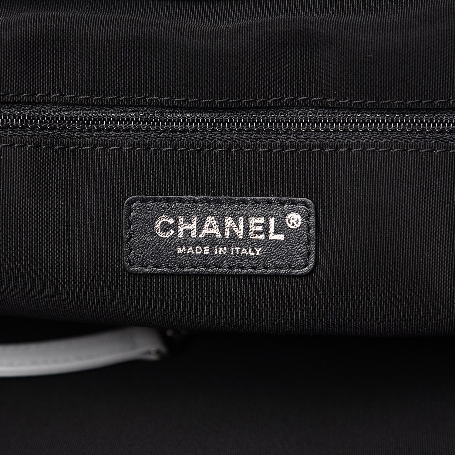 Chanel Vinyl La Pausa Large Camera Case Black 5 of 9