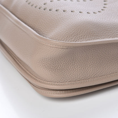 Hermes Taurillon Clemence Evelyne III PM Gris Tourterelle 37 of 38