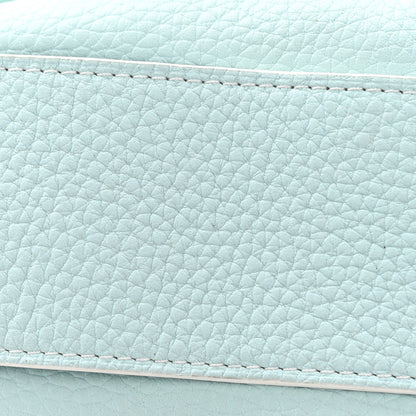 Delvaux Taurillon Soft Mini Cool Box Satchel Light Blue 12 of 13