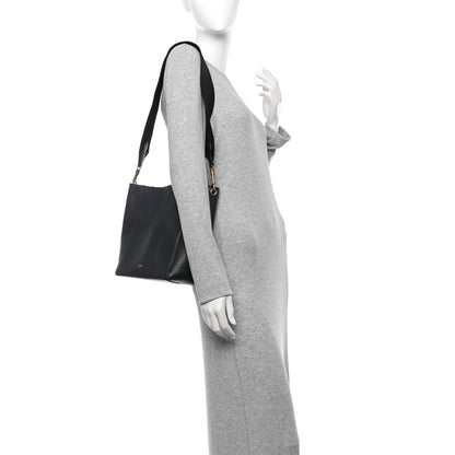 Celine Soft Grained Calfskin Small Sangle Bucket Bag Black 2 of 13