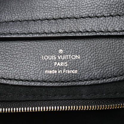 Louis Vuitton Cuir Plume Very Hobo Black 6 of 8