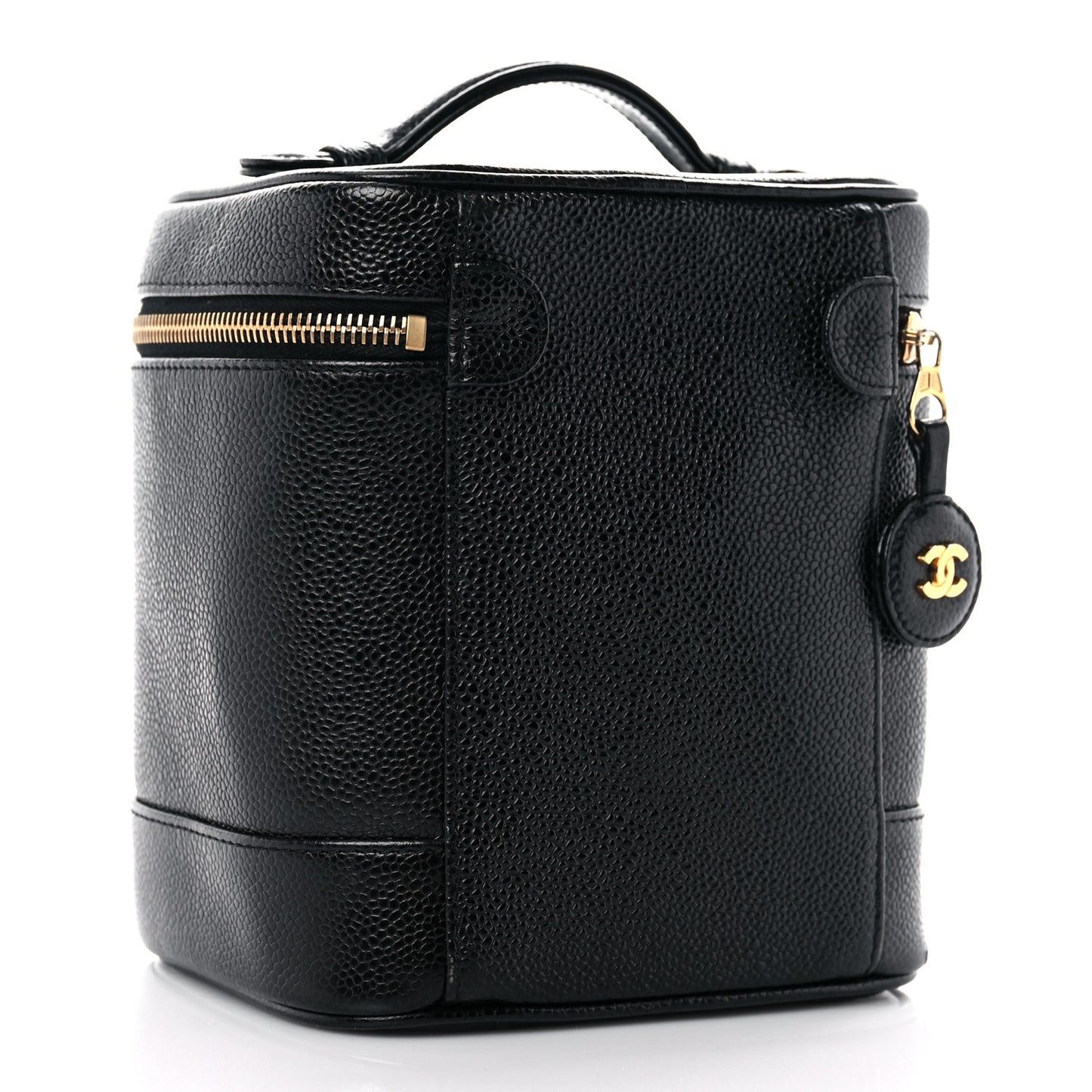 Caviar Cosmetic Vanity Bag Black