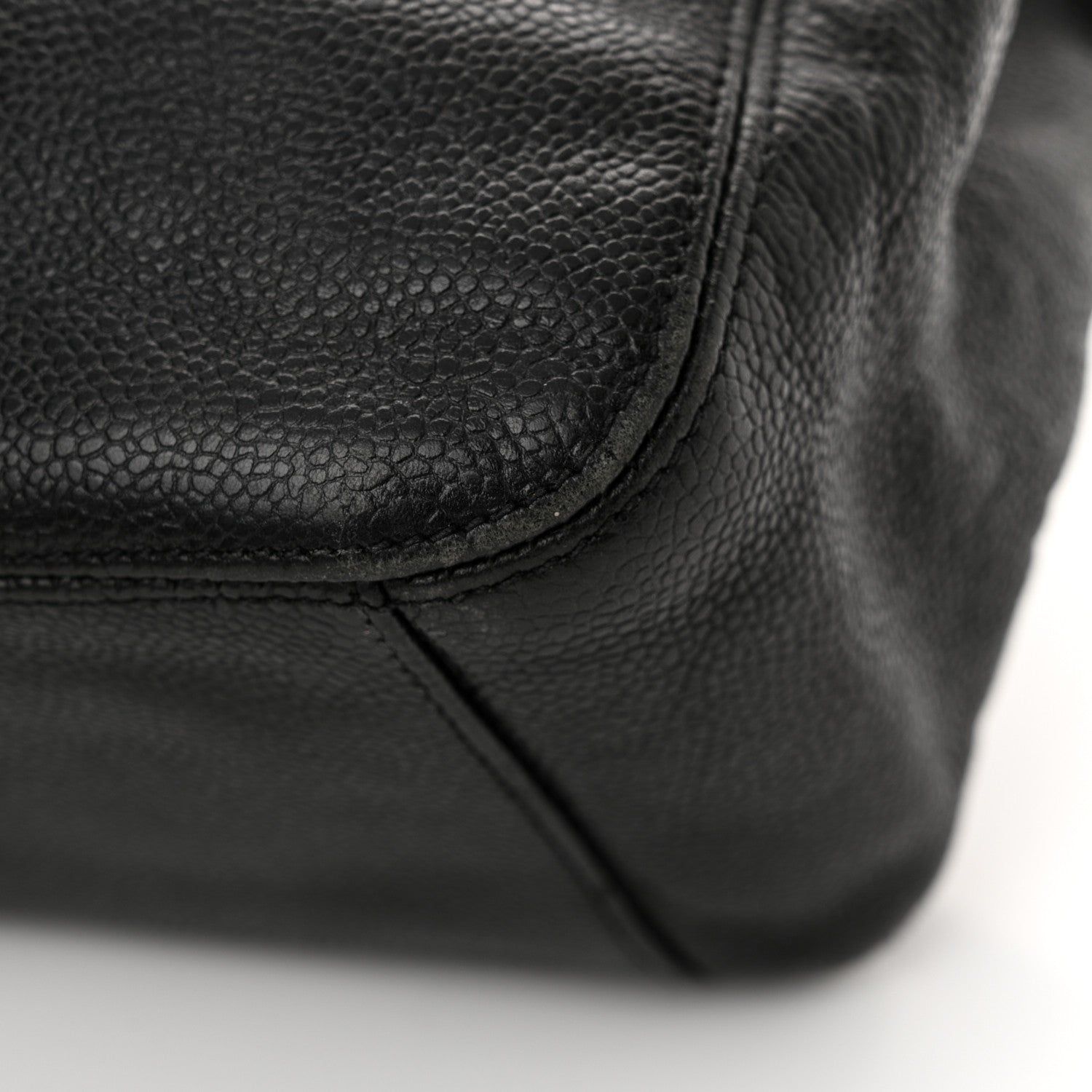 Chanel Caviar Weekender Bag Black 11 of 15