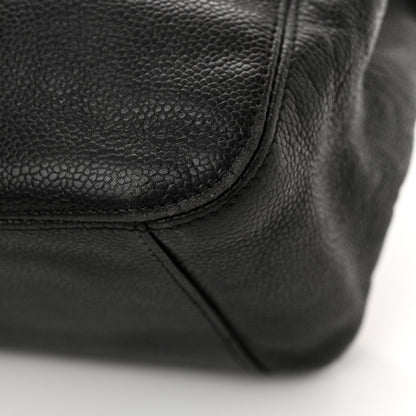 Chanel Caviar Weekender Bag Black 11 of 15