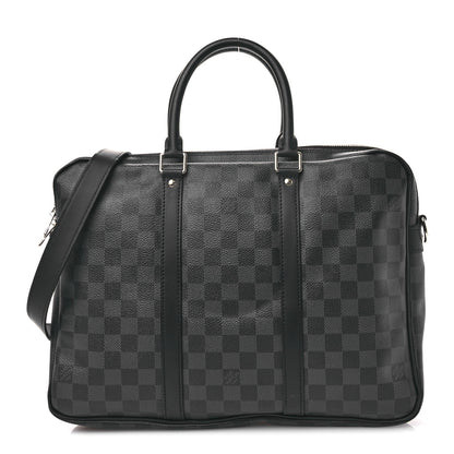 Louis Vuitton Damier Graphite Porte Documents Voyage PM 1 of 9