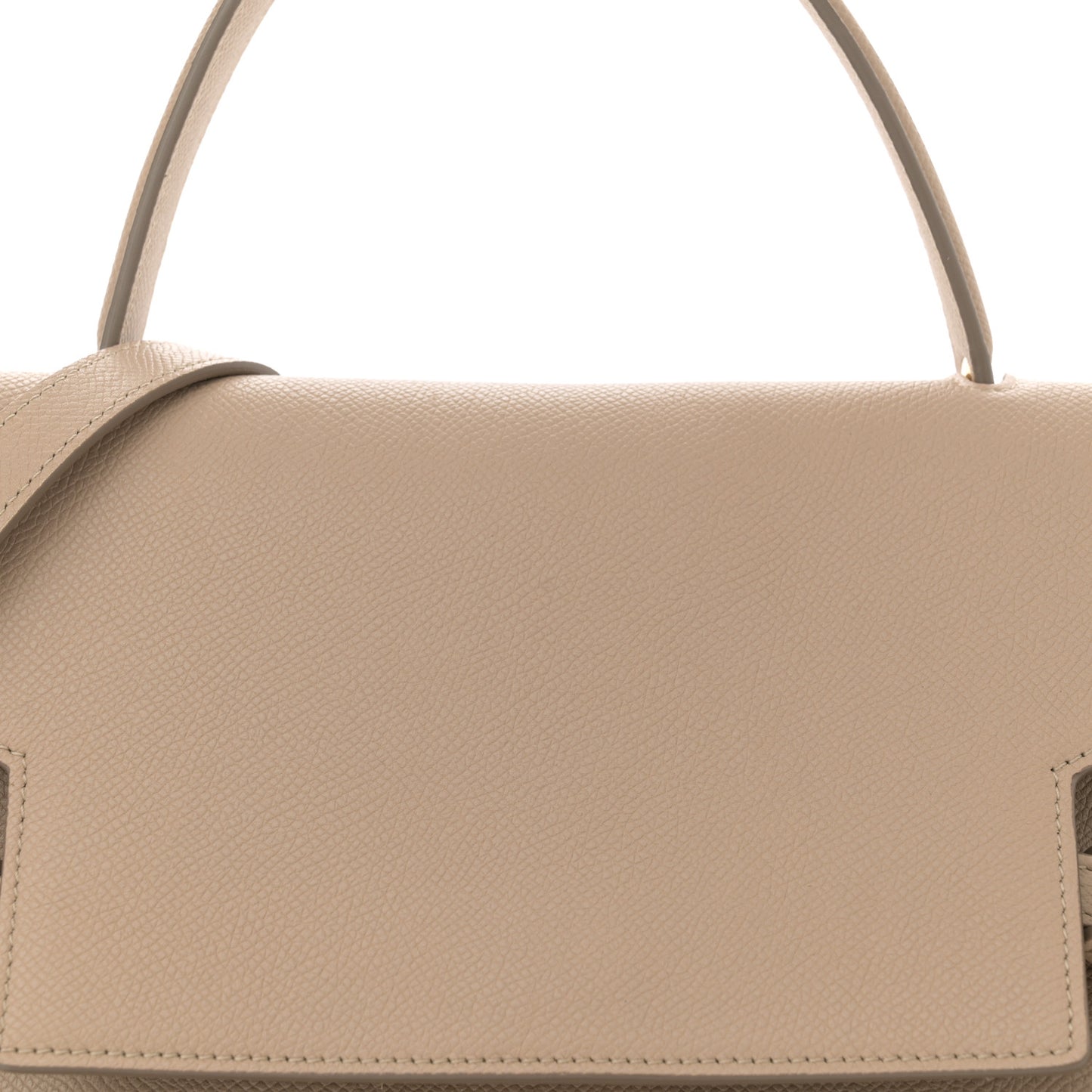 Grained Calfskin Mini Belt Bag Light Taupe