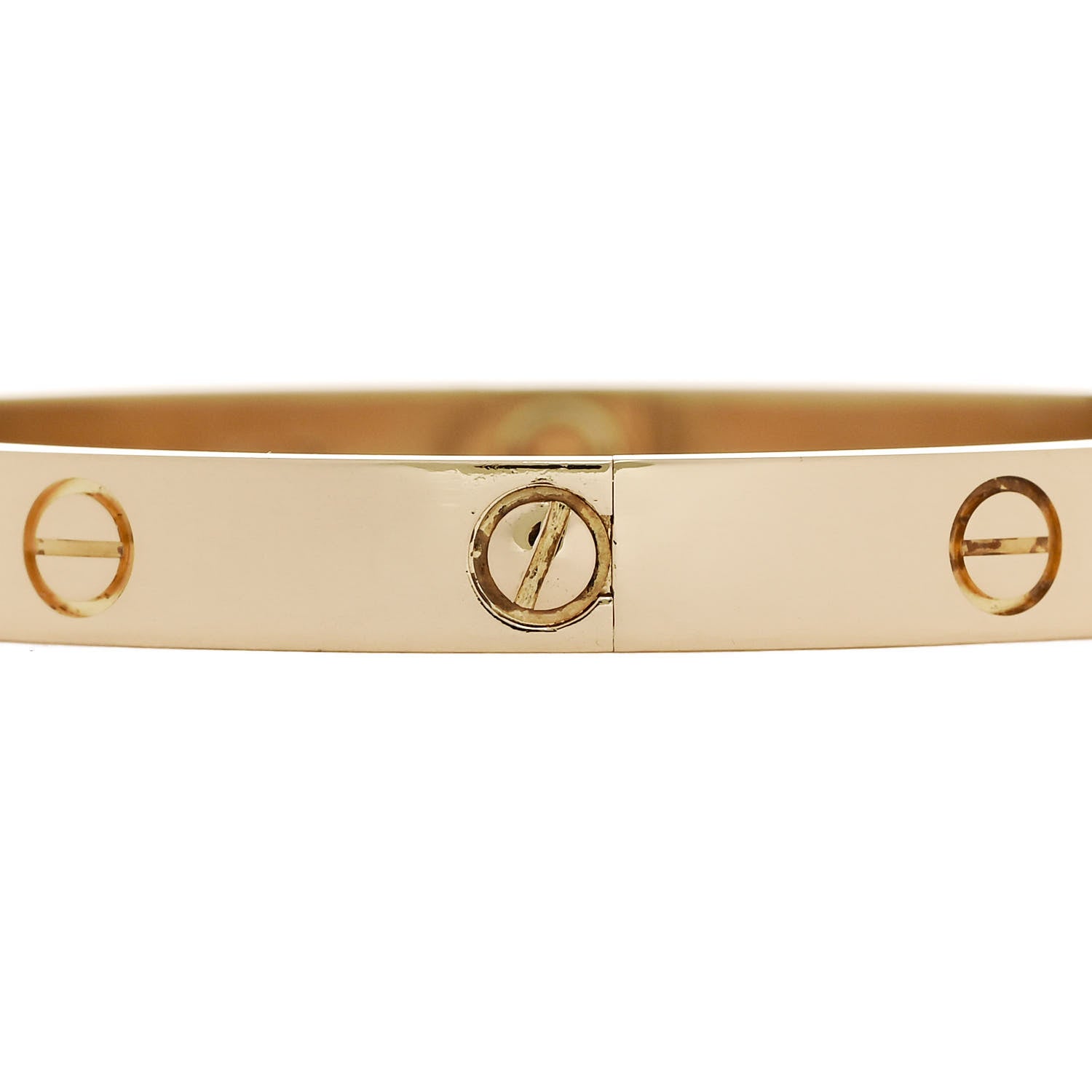 Cartier 18K Yellow Gold LOVE Bracelet 18 4 of 9