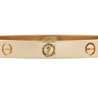 Cartier 18K Yellow Gold LOVE Bracelet 18 4 of 9