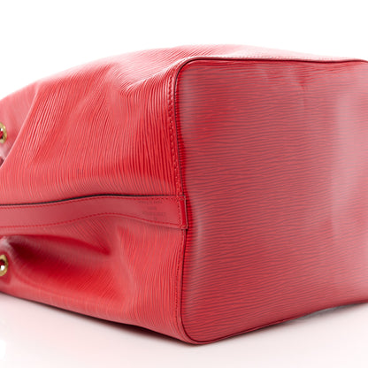 Louis Vuitton Epi Petit Noe Castillan Red 10 of 11