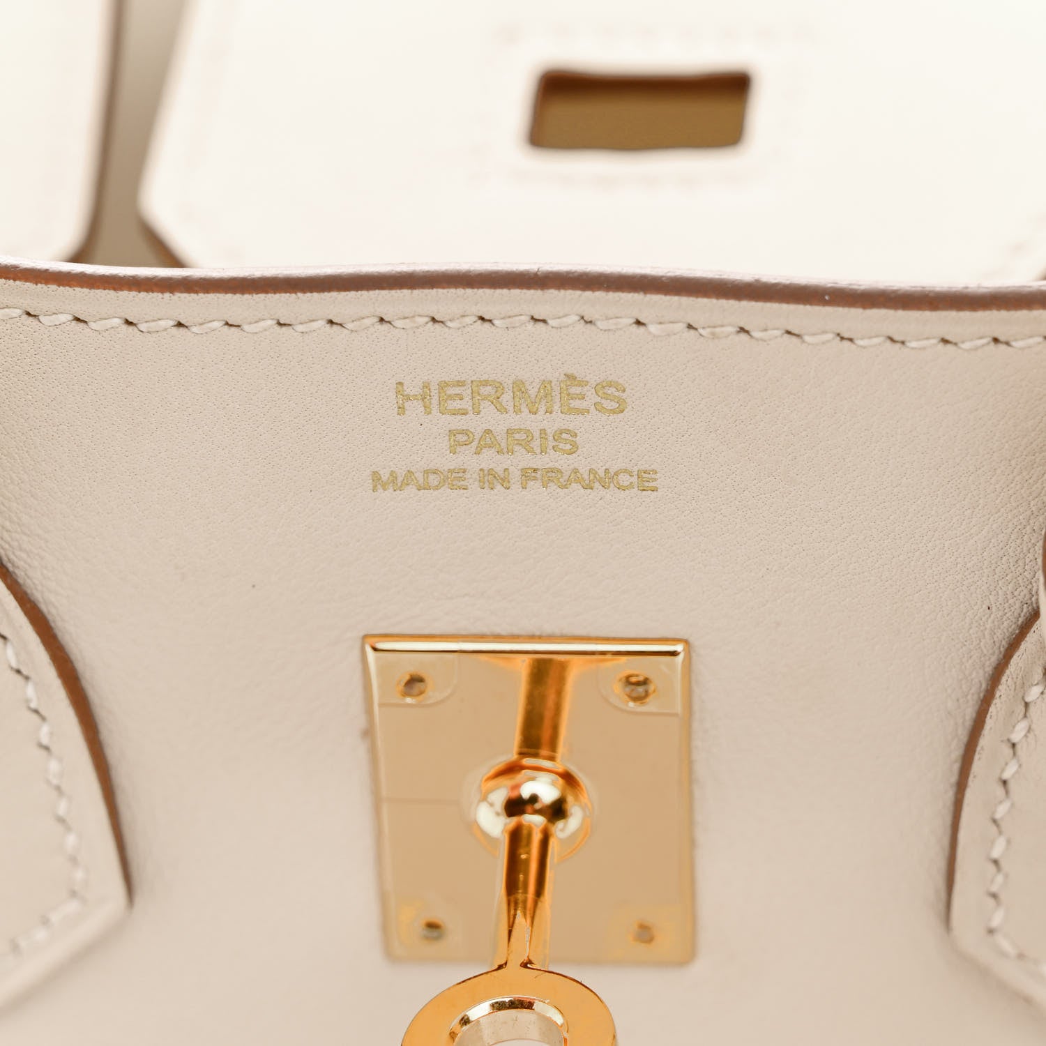 Hermes Swift Birkin 25 Craie 6 of 13