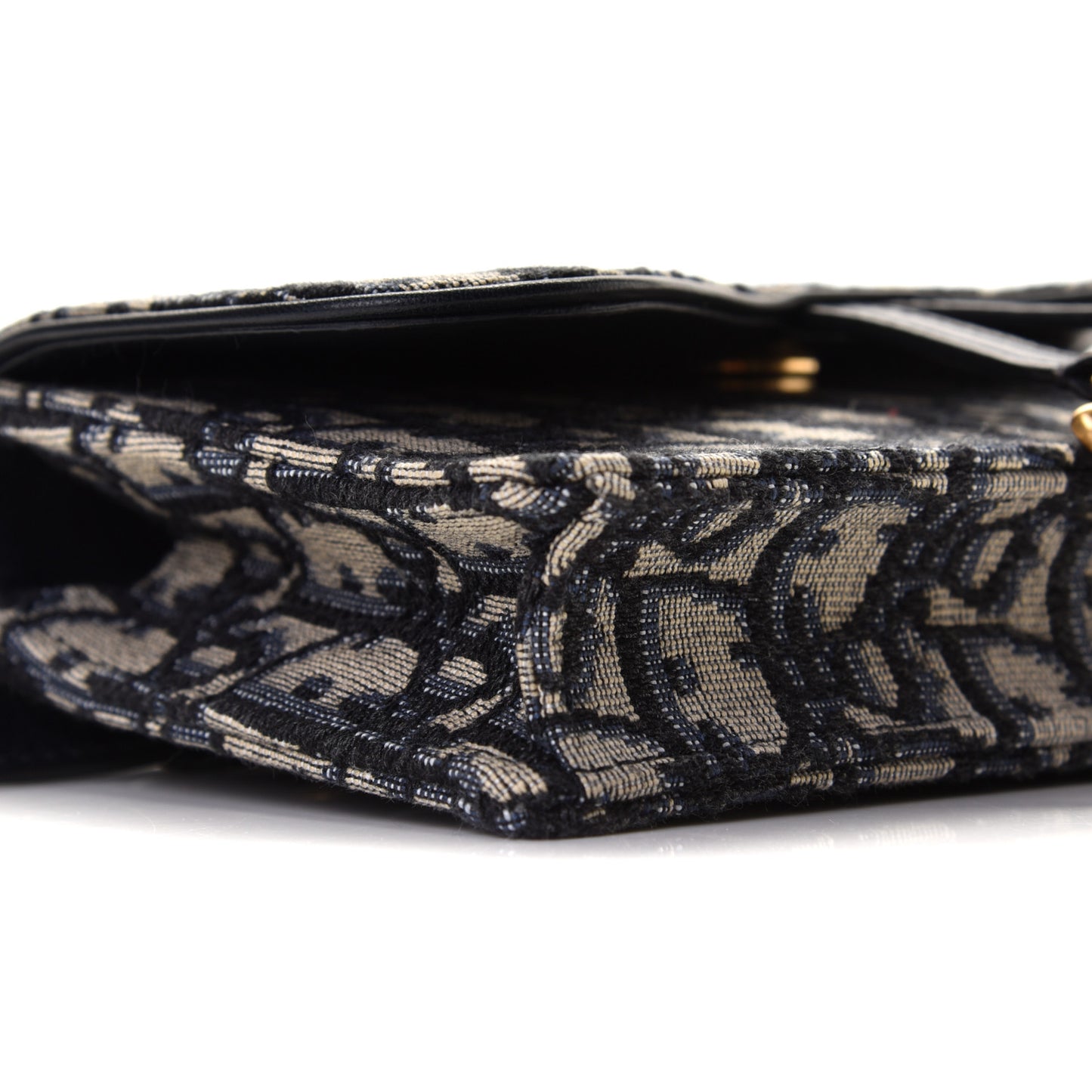 Oblique Saddle Belt Bag Blue