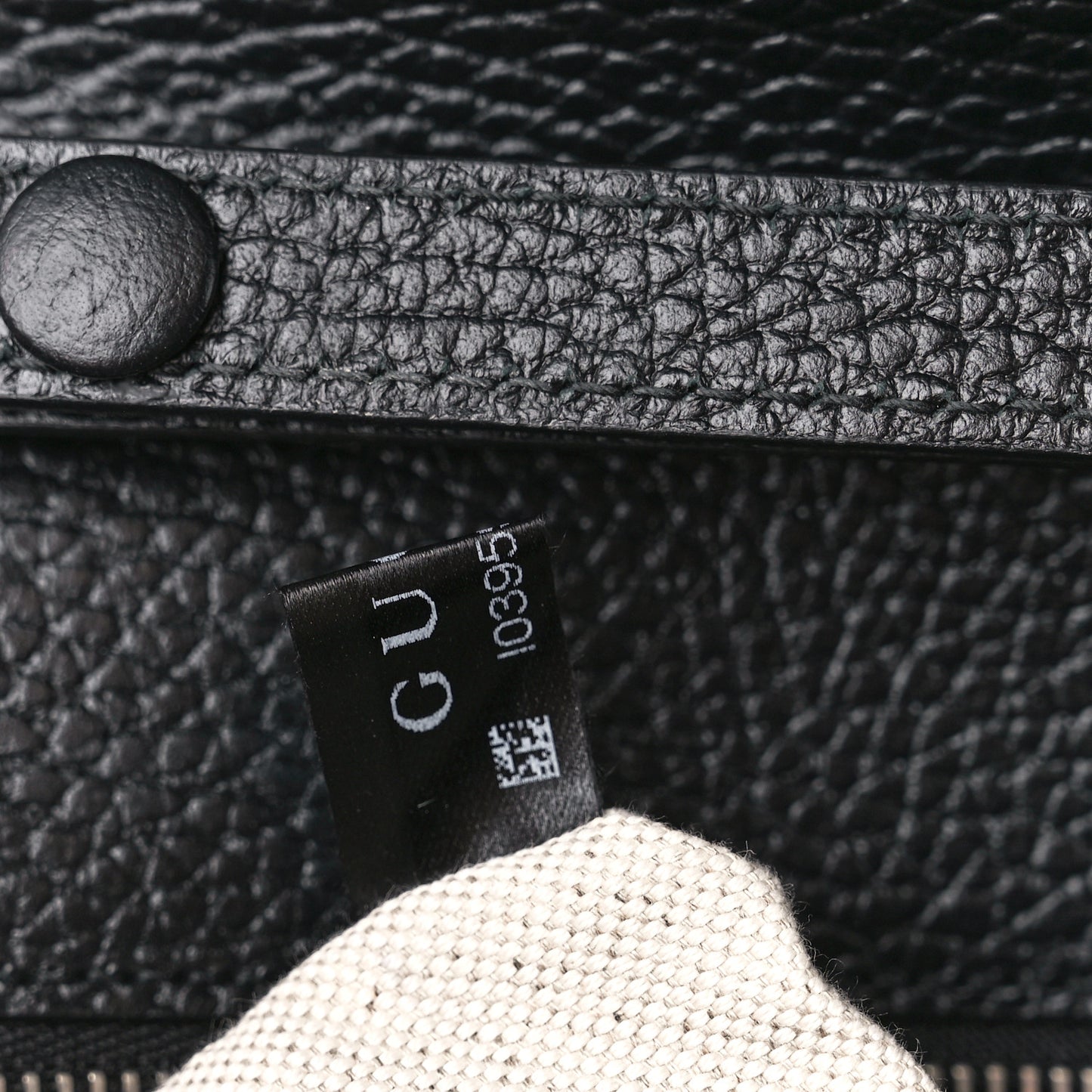 Dollar Calfskin Web Small Dionysus Crossbody Bag Black