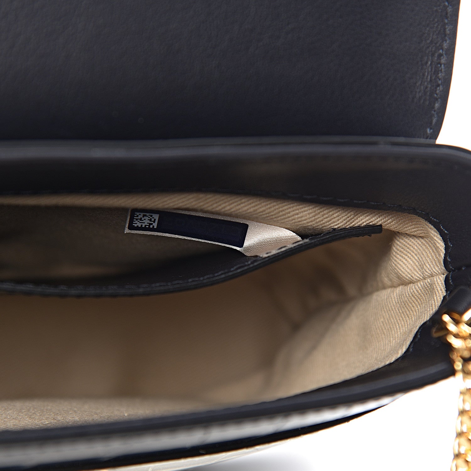 Chloe Calfskin Crocodile Embossed Small Aby Lock Full Blue 8 of 11