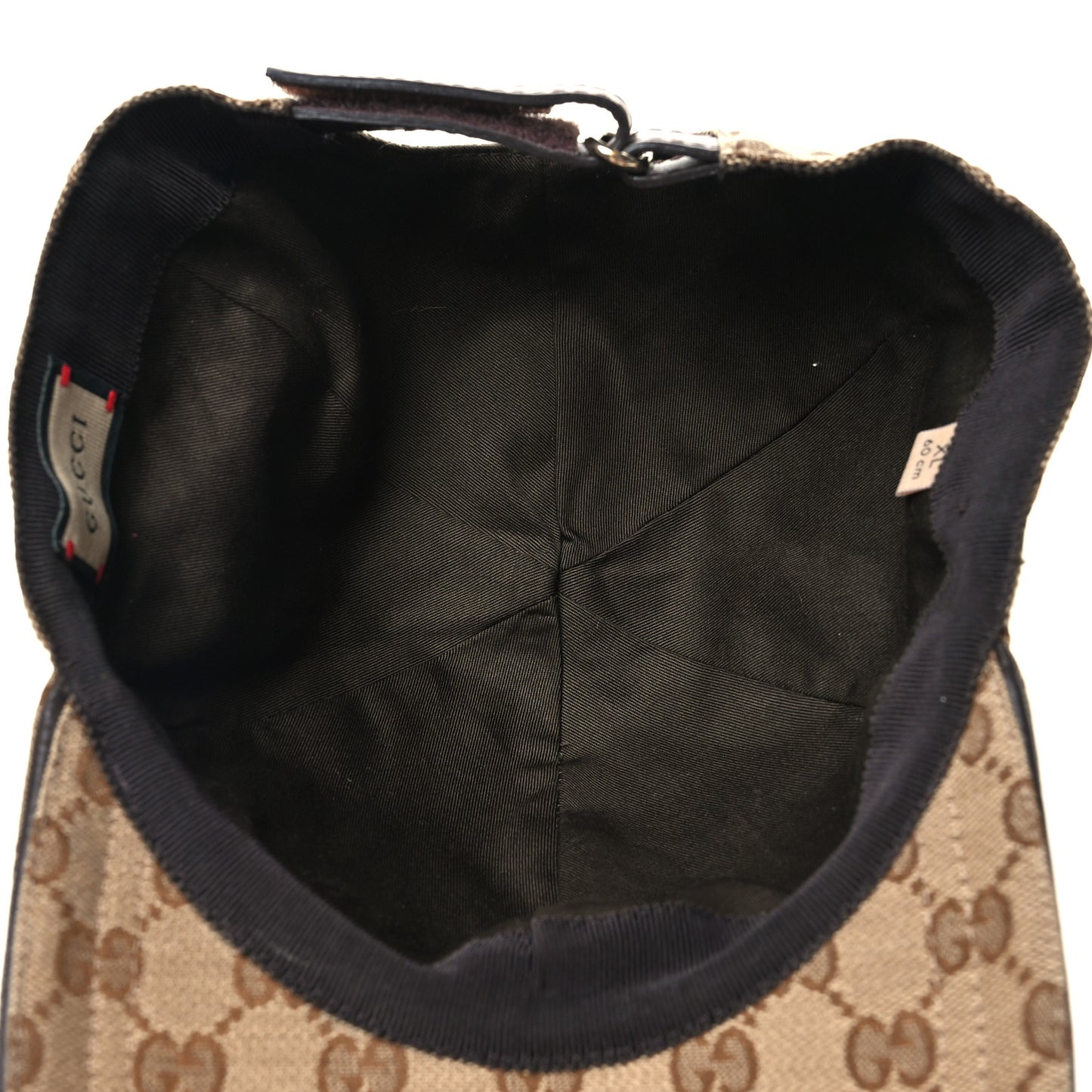 Monogram Web Baseball Hat XL Beige Cocoa