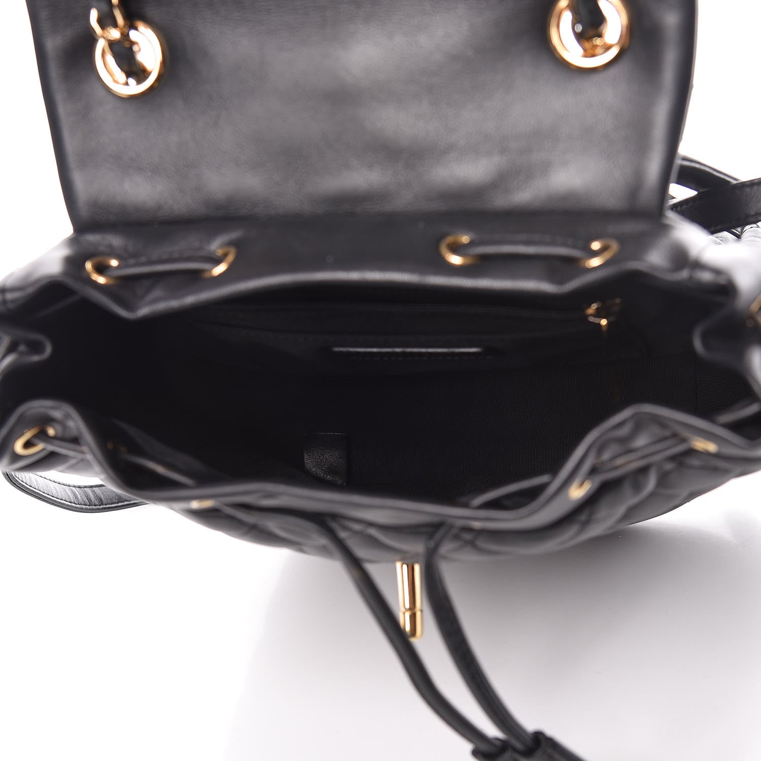 Chanel Lambskin Quilted Small Urban Spirit Backpack Black 5 of 16