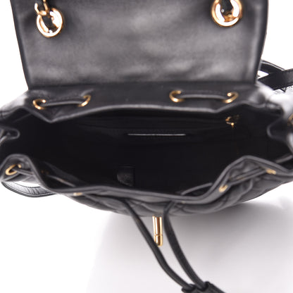 Chanel Lambskin Quilted Small Urban Spirit Backpack Black 5 of 16