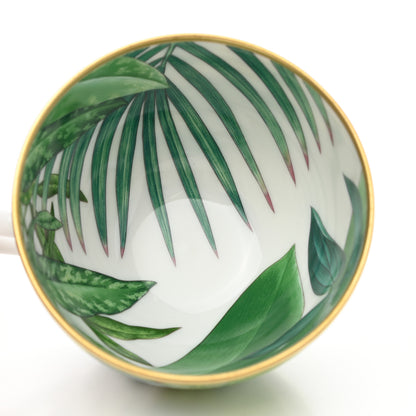 Hermes Porcelain Passifolia Tea Cup And Saucer Set Of 2 4 of 14