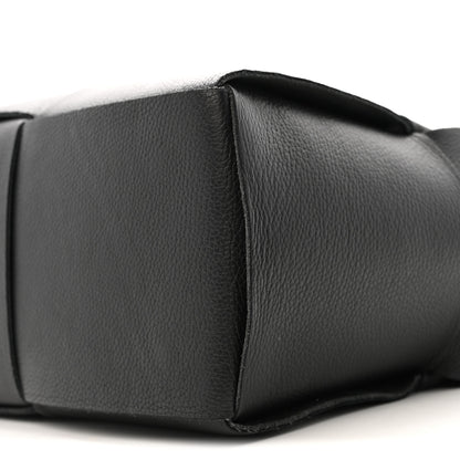 Bottega Veneta Grained Calfskin Maxi Intrecciato Arco Black 10 of 11