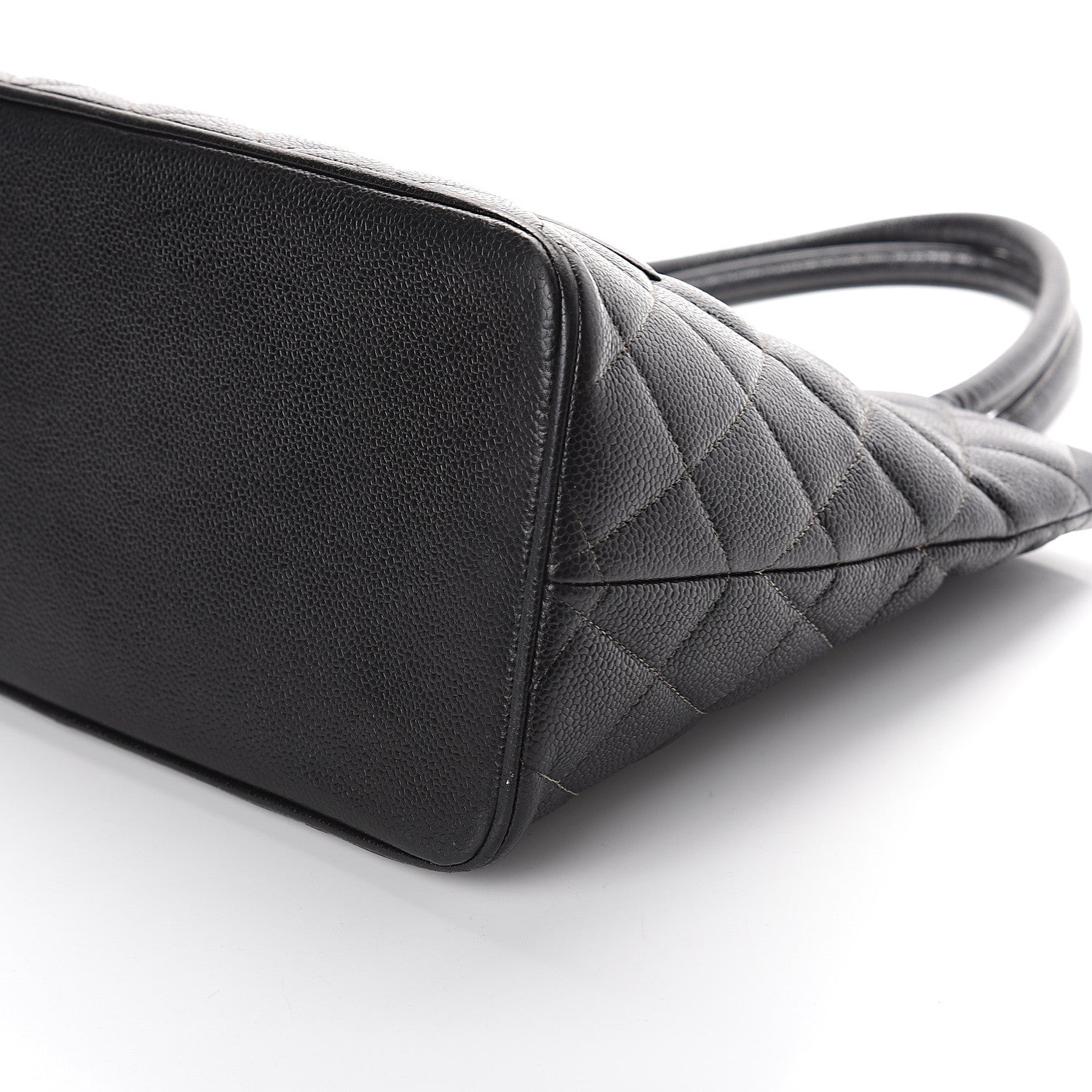 Chanel Caviar Quilted Medallion Tote Black 9 of 9