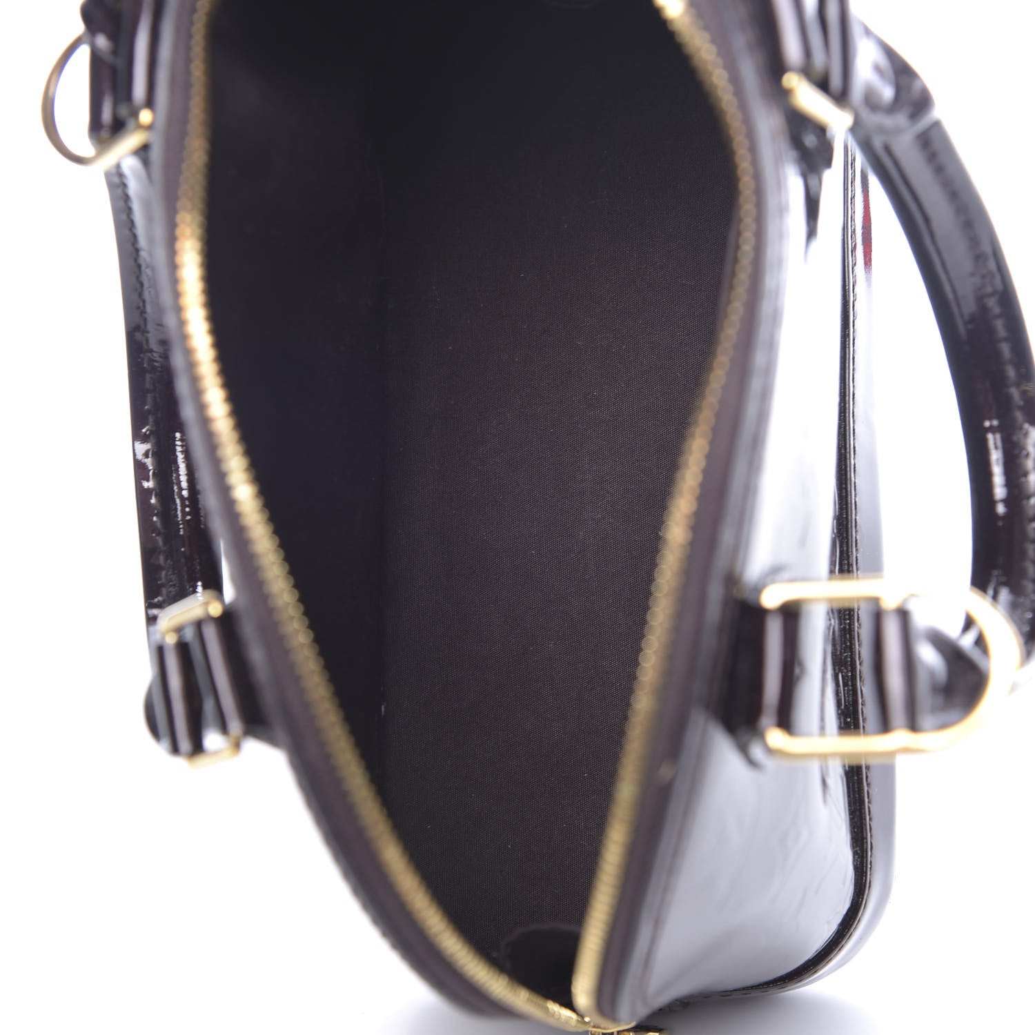 Louis Vuitton Vernis Alma BB Amarante 5 of 9